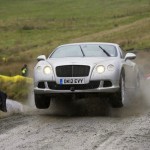 la bentley gt speed décollant de la terre