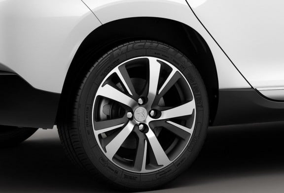 jantes 17 pouces du peugeot 2008