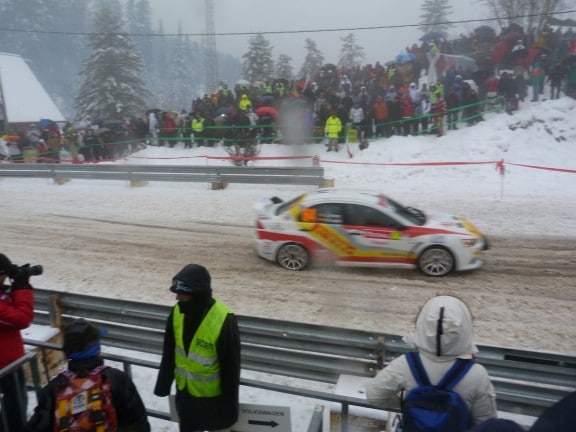 mitsubishi lancer evo rallye