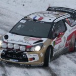 loeb en glisse au volant de sa ds3 citroen racing