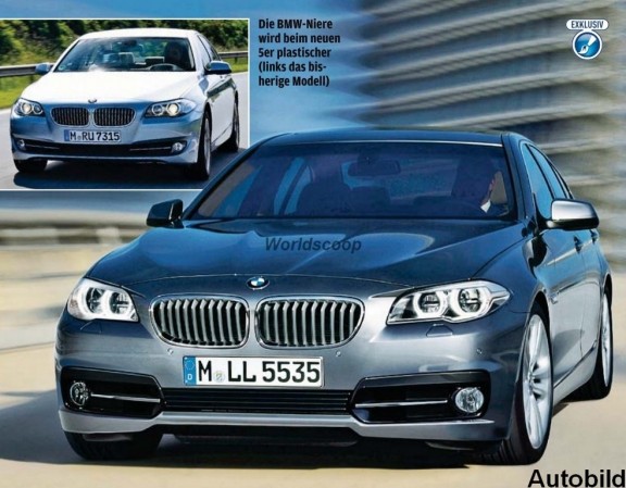 photoshop de la bmw serie 5 2013