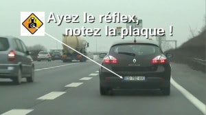 grand recensement des plaques de voitures radars embarqués