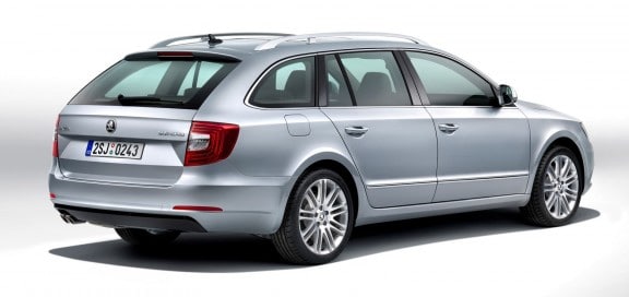 restyling de la skoda superb break