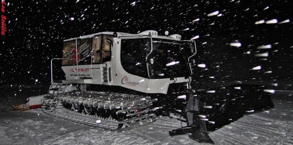 Notre navette pour notre ultime repas savoyard !