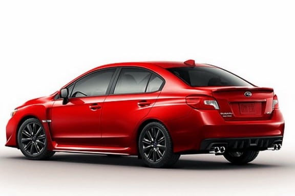 Nouvelle Subaru WRX - Scoop - 3/4 arrière 