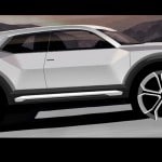 Audi Q1 - Croquis officiel