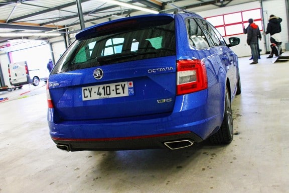 arriere Octavia Combi RS