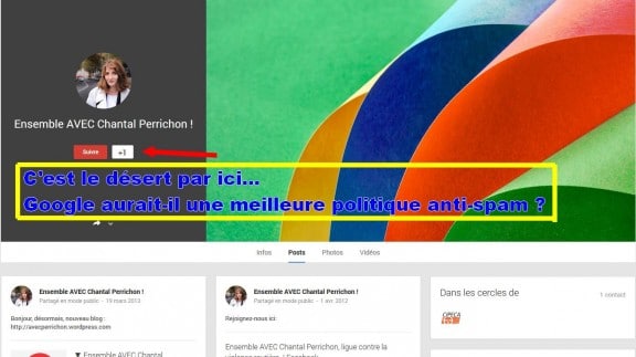 chantal perrichon google plus