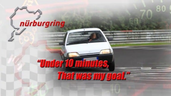 video record citroen ax nurburgring