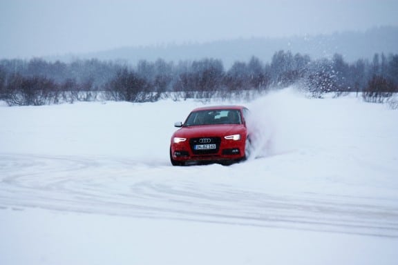 Audi S5 Sportback neige