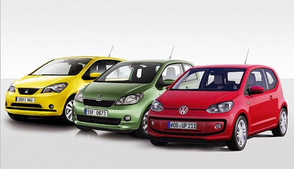 Seat Mii Skoda Citigo Volkswagen Up