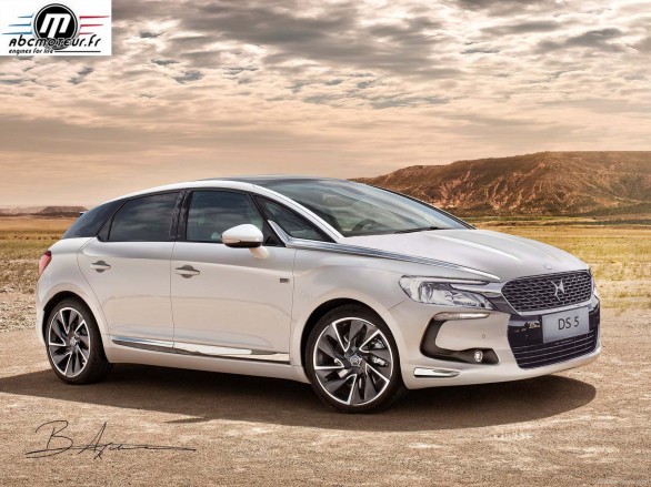 Voici la Citroën DS5 phase 2, prévue pour 2015