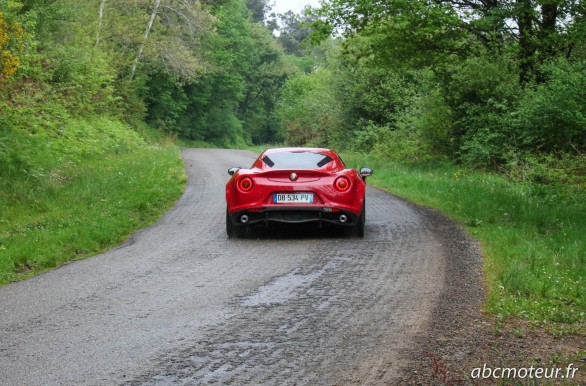 Alfa 4C petite route