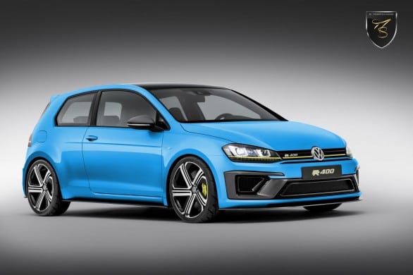 La Vmax de la VW Golf R 400 est bridée à 280 km/h au lieu des 250 km/h habituels