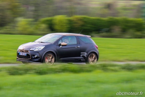 essai Citroen DS3 Racing Gold Mat