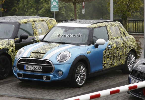 Voici la Mini Cooper S 5 portes attendue pour 2014 ou 2015
