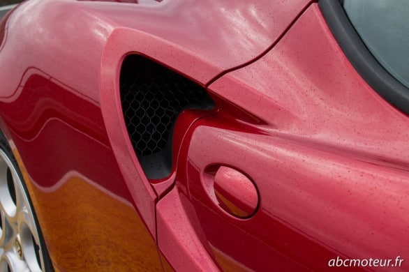 prise air laterale Alfa Romeo 4C