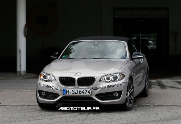 spyshot BMW Serie 2 cabrio