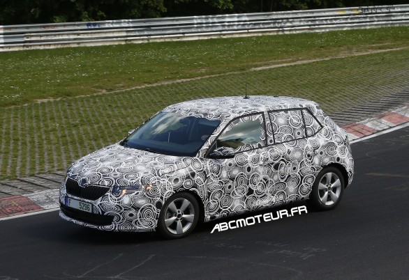 spyshot Skoda Fabia III
