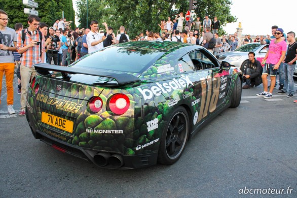 GTR the real godzilla Gumball 3000 2014