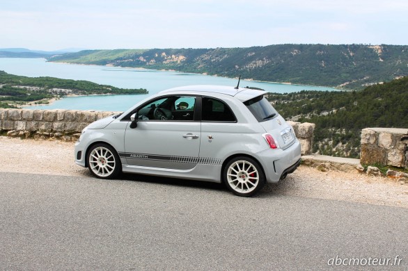 lac Sainte Croix Verdon Abarth 595 Competizione