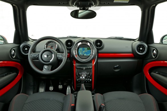 interieur Paceman-John Cooper Works restylee