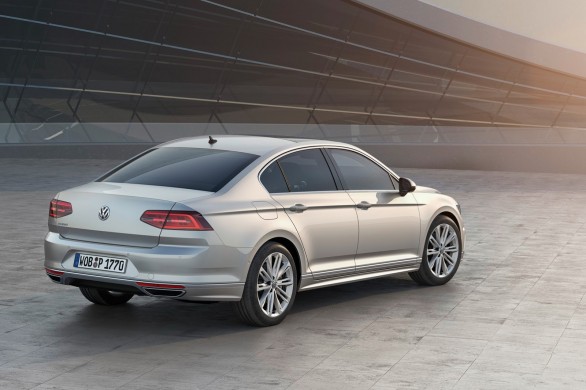 vue 3-4 ar Passat 2014
