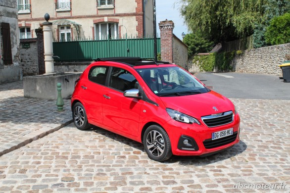 3-4 avant Peugeot 108
