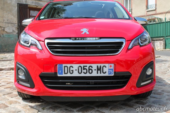 calandre Peugeot 108