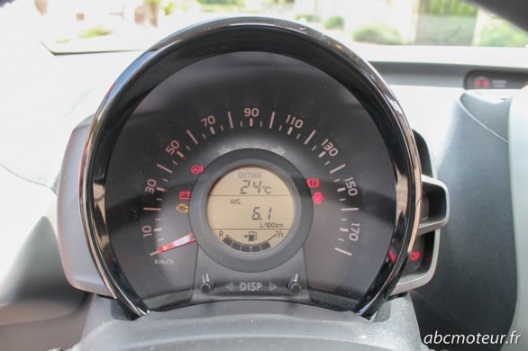 compteur Peugeot 108