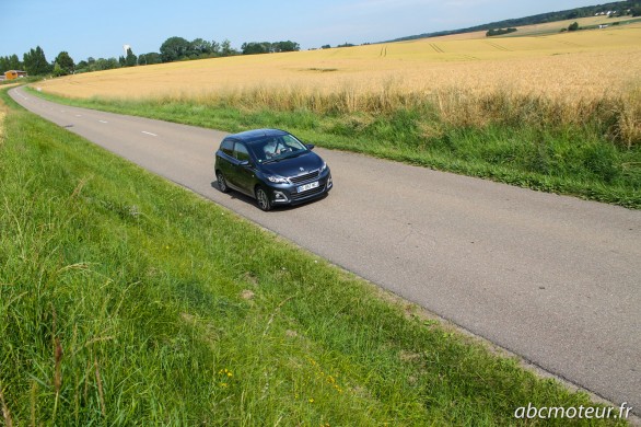 essai routier Peugeot 108