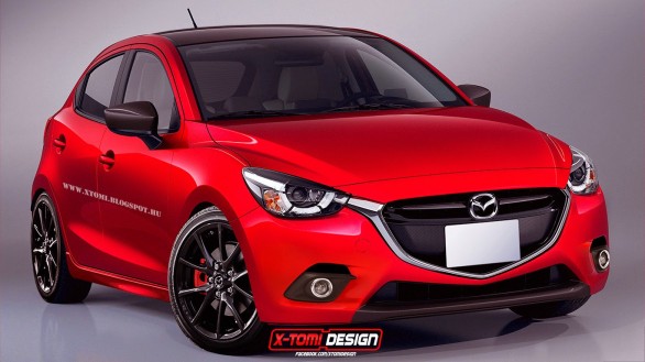 render Mazda 2 MPS