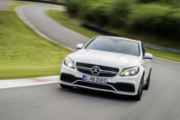Deux versions de la C 63 sont proposées : une de 476 ch et une de 510 ch. La M3 est loin derrière avec ses 431 ch !