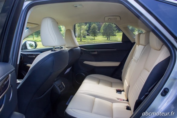 banquette Lexus NX 300h