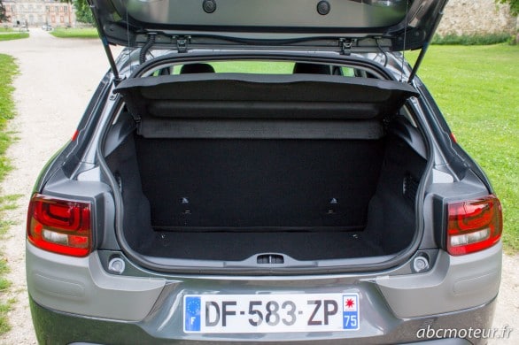 coffre Citroen C4 Cactus
