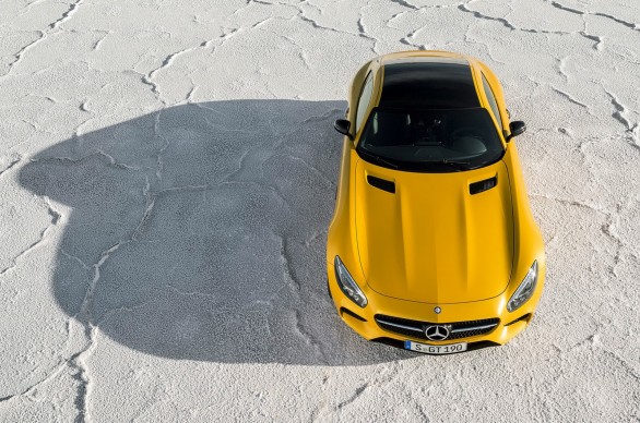 long capot Mercedes-AMG-GT