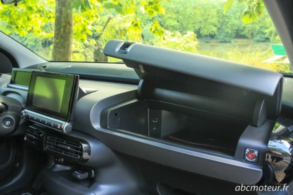 ouverture boite a gants C4 Cactus