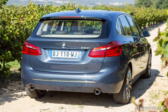 arriere BMW Serie 2 Active Tourer