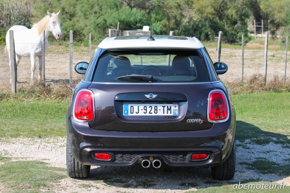 arriere Mini Cooper S 5 portes