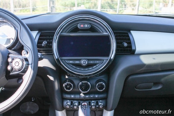 ecran central Mini Cooper S 5 portes