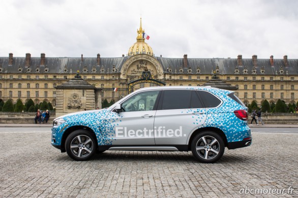 profil BMW X5 hybride rechargeable