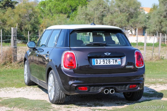vue 3-4 ar Cooper S 5 portes
