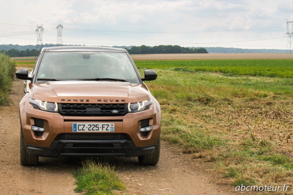 avant Range Rover Evoque