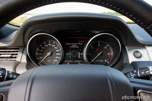 compteurs Range Rover Evoque