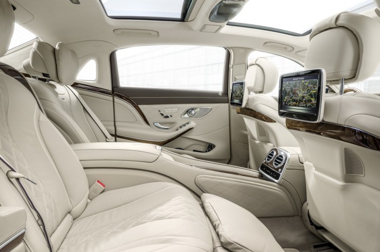 places arriere Maybach-Mercedes-Classe S