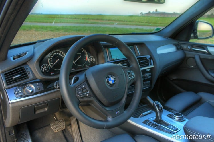 poste de conduite BMW X3 xDrive 35d