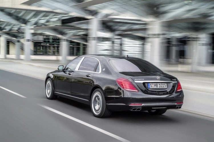 vue 3-4 arriere Maybach-Mercedes-Classe S
