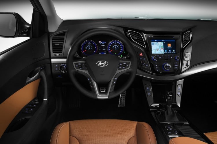 interieur nouvelle Hyundai i40 restylee