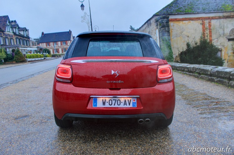 arriere DS 3 Cabrio restylee