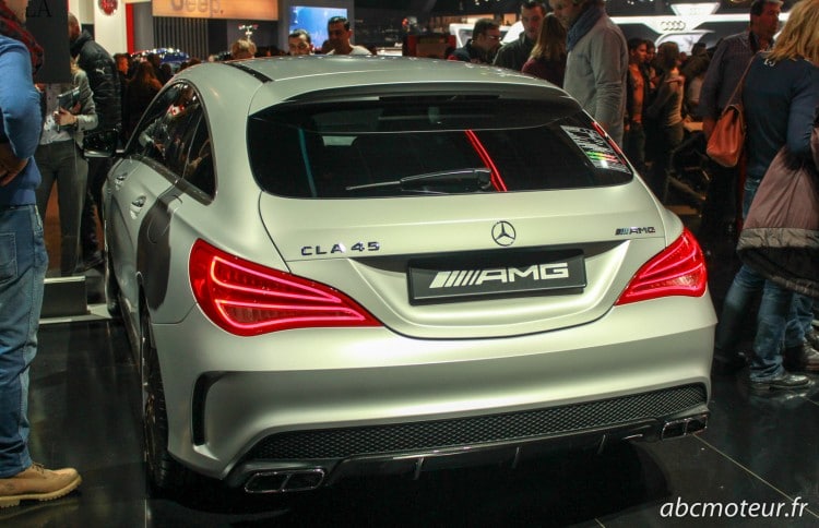 arriere Mercedes CLA A 45 Shooting Brake